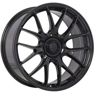 Dai Alloys – VELOCITY – Black – 19″x8.5″ 35mm – All weather Wheels – DW1371901